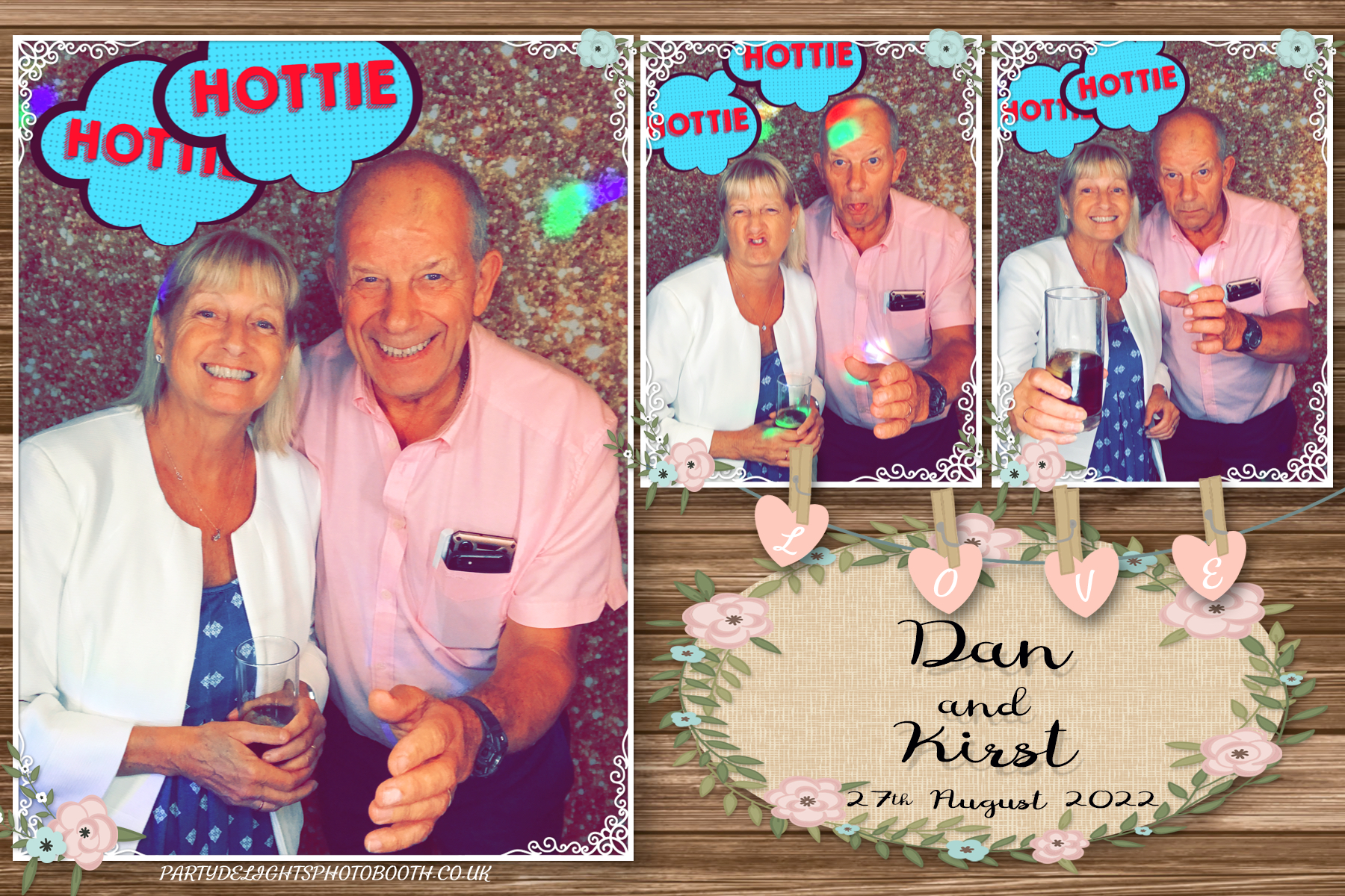 Dan and Kirst's Wedding | View more photos from the event at gallery.partydelightsphotobooth.co.uk/u/PartyDelightsPhotoBooth/Dan-and-Kirsts-Wedding