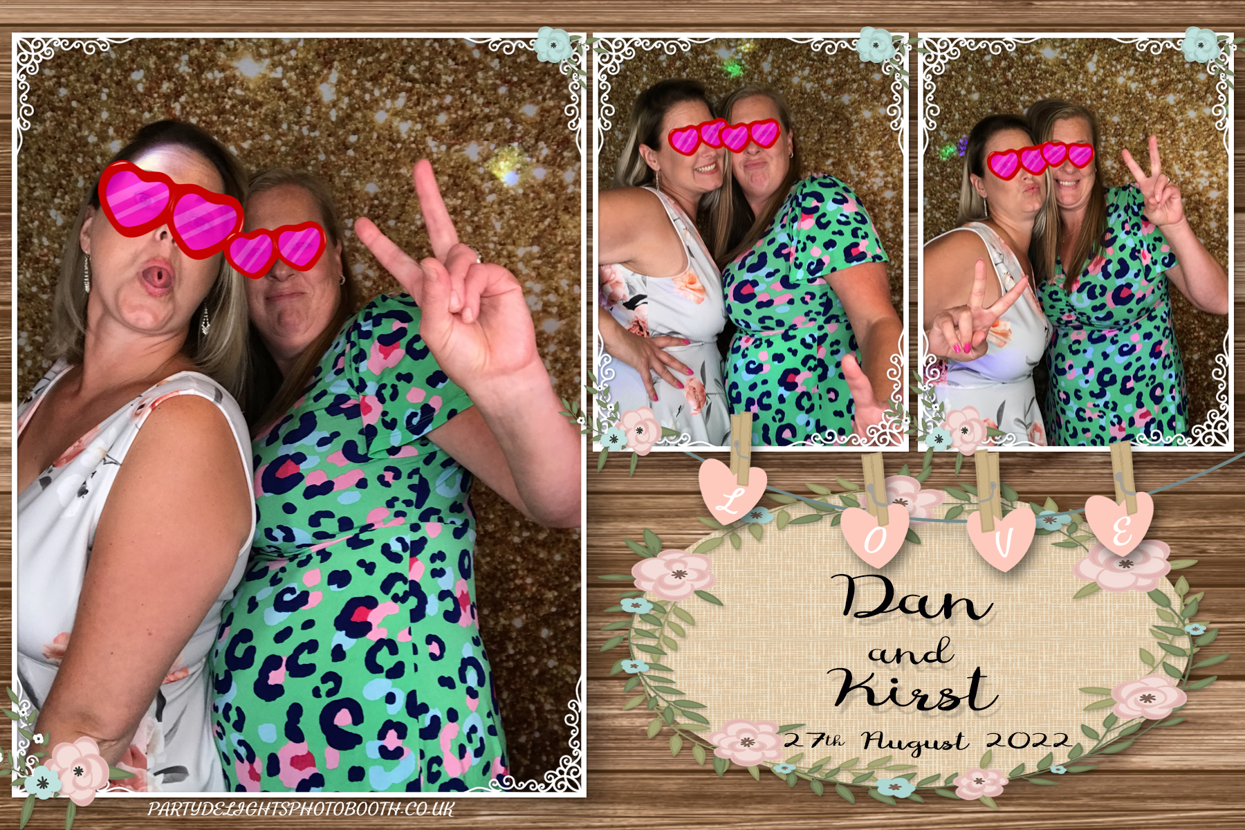 Dan and Kirst's Wedding | View more photos from the event at gallery.partydelightsphotobooth.co.uk/u/PartyDelightsPhotoBooth/Dan-and-Kirsts-Wedding