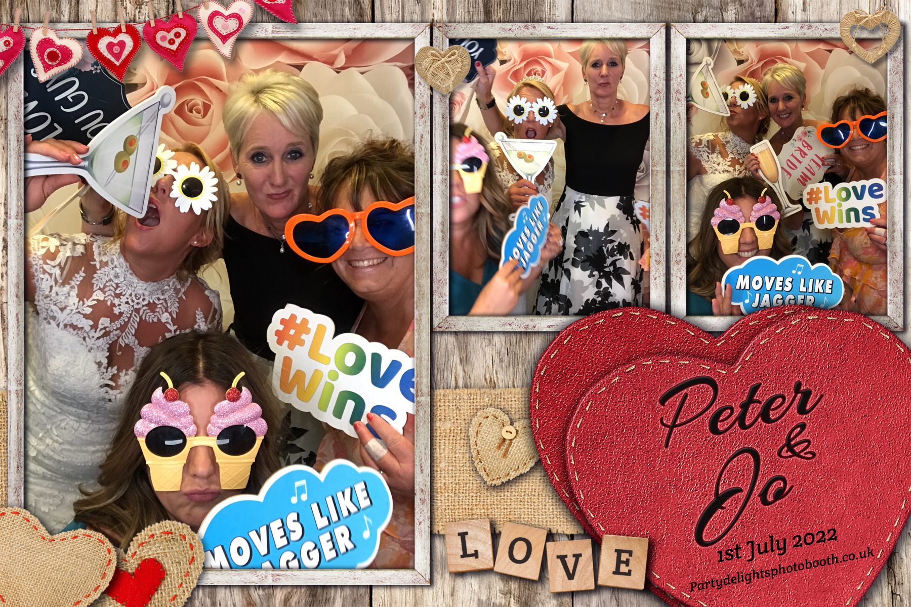 Darling & Needham Wedding | View more photos from the event at gallery.partydelightsphotobooth.co.uk/u/PartyDelightsPhotoBooth/Darling-Needham-Wedding