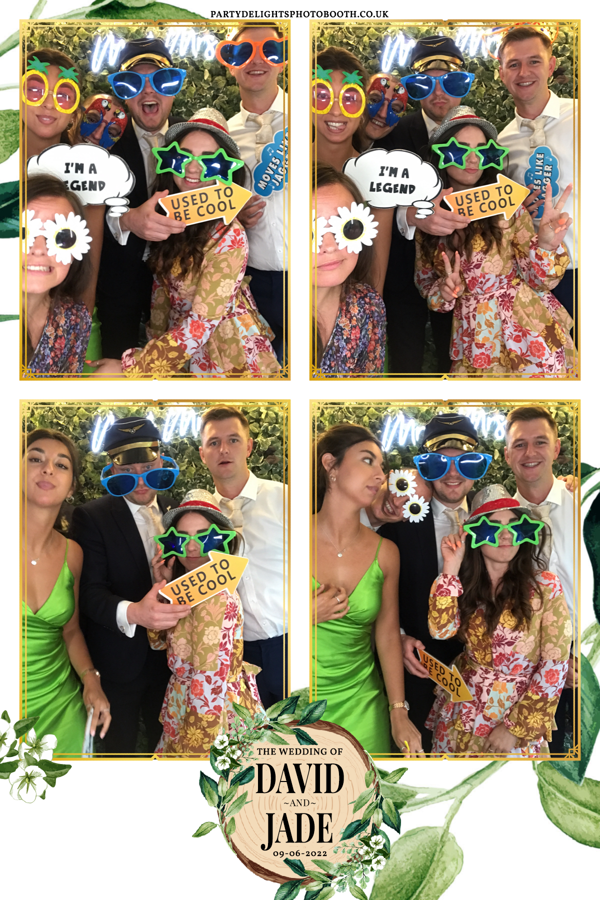 David & Jade's Wedding | View more photos from the event at gallery.partydelightsphotobooth.co.uk/u/PartyDelightsPhotoBooth/David-Jades-Wedding