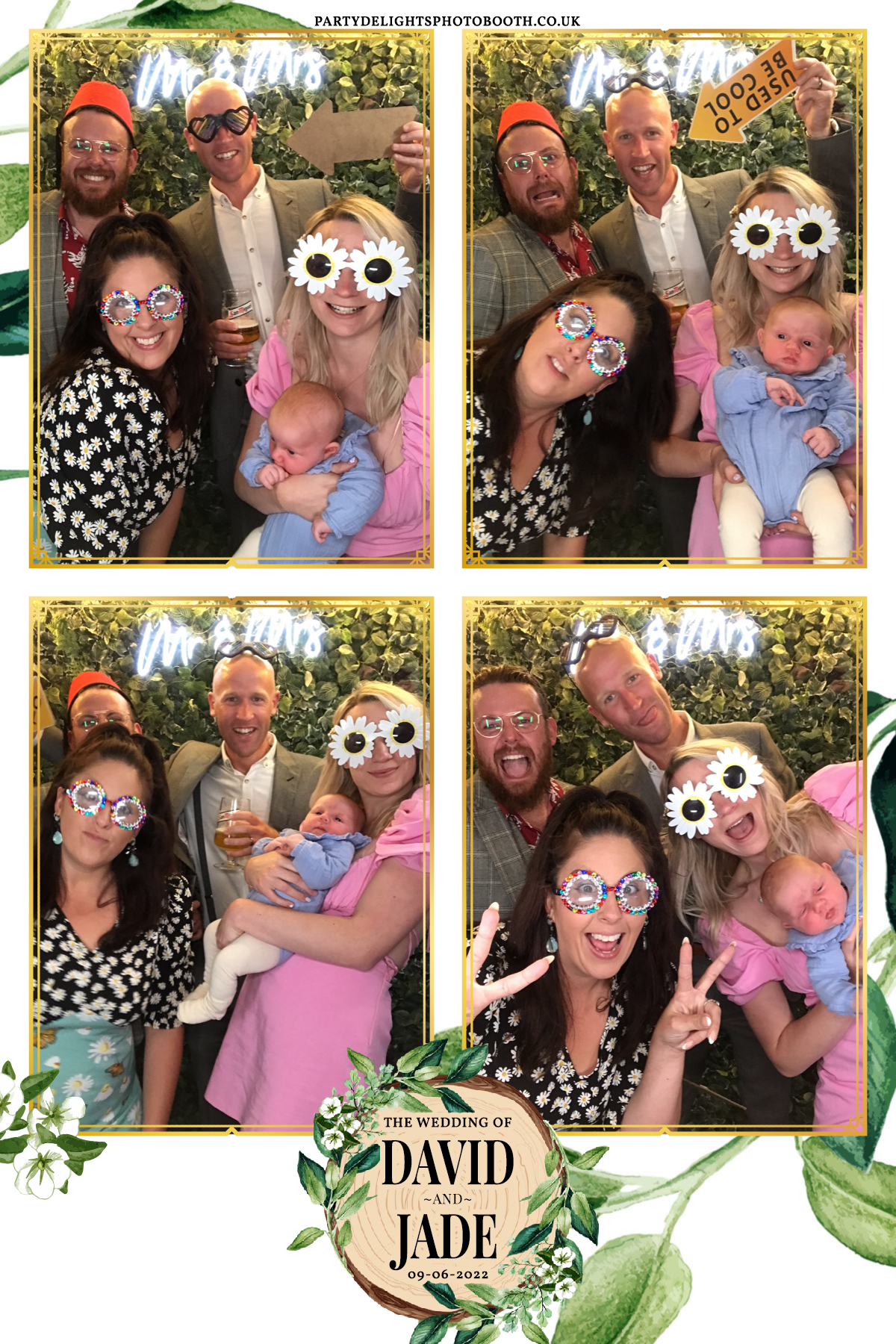 David & Jade's Wedding | View more photos from the event at gallery.partydelightsphotobooth.co.uk/u/PartyDelightsPhotoBooth/David-Jades-Wedding