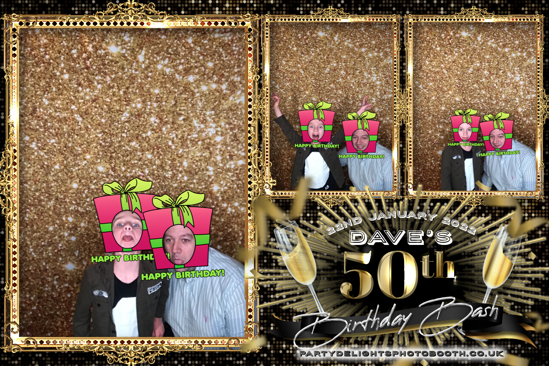 David's 50th Birthday Party | View more photos from the event at gallery.partydelightsphotobooth.co.uk/u/PartyDelightsPhotoBooth/Davids-50th-Birthday-Party