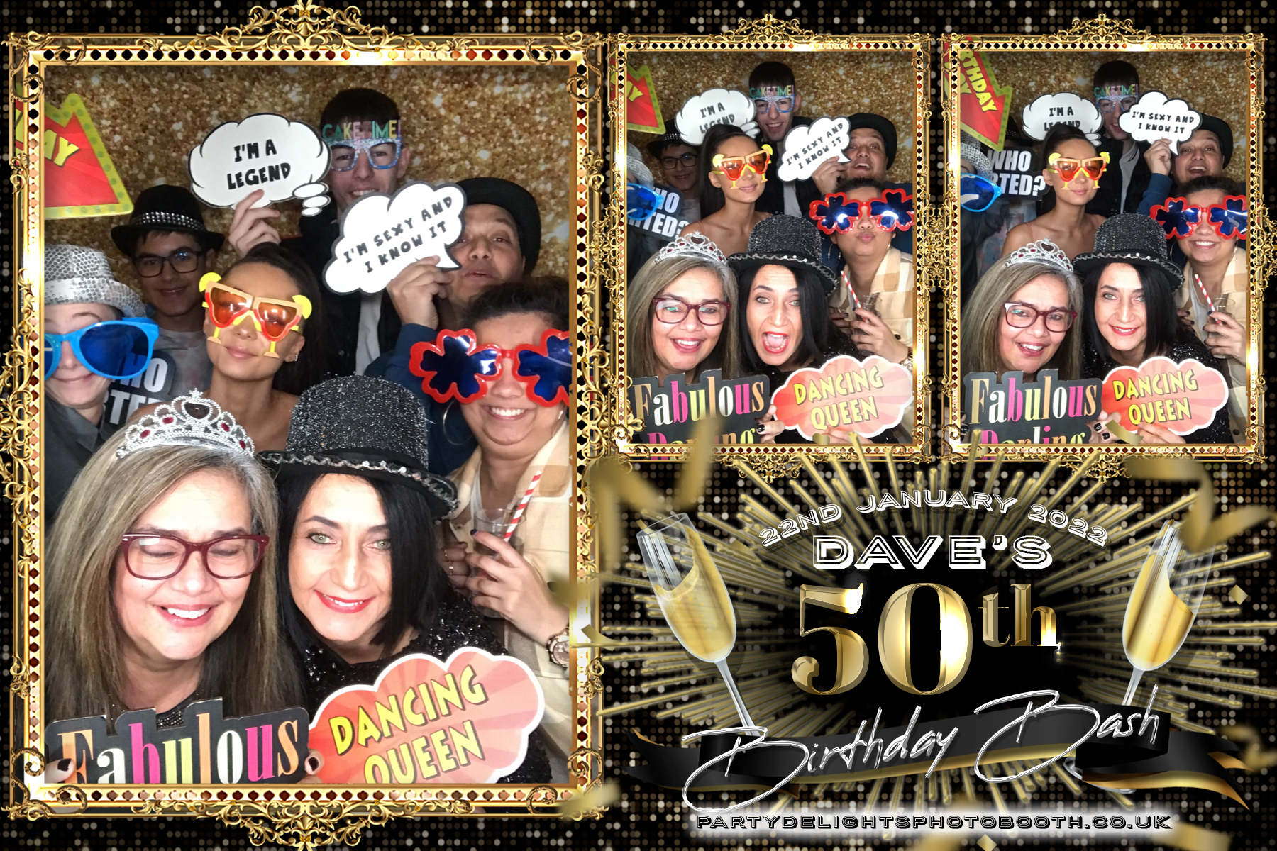 David's 50th Birthday Party | View more photos from the event at gallery.partydelightsphotobooth.co.uk/u/PartyDelightsPhotoBooth/Davids-50th-Birthday-Party