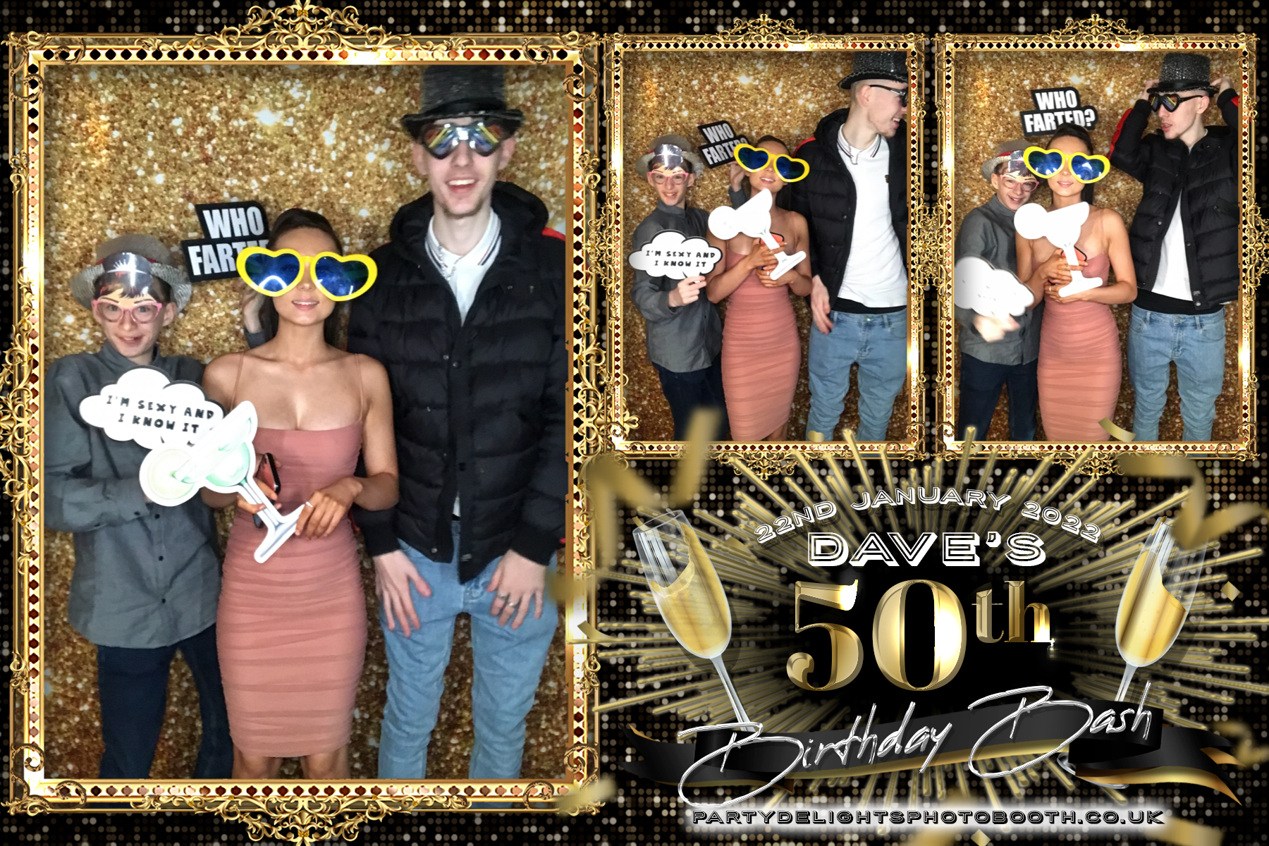 David's 50th Birthday Party | View more photos from the event at gallery.partydelightsphotobooth.co.uk/u/PartyDelightsPhotoBooth/Davids-50th-Birthday-Party