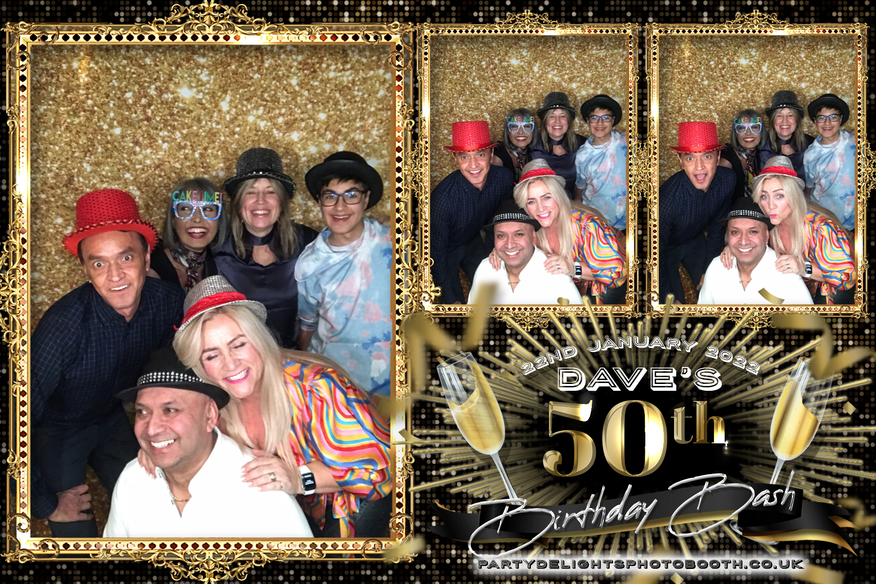 David's 50th Birthday Party | View more photos from the event at gallery.partydelightsphotobooth.co.uk/u/PartyDelightsPhotoBooth/Davids-50th-Birthday-Party