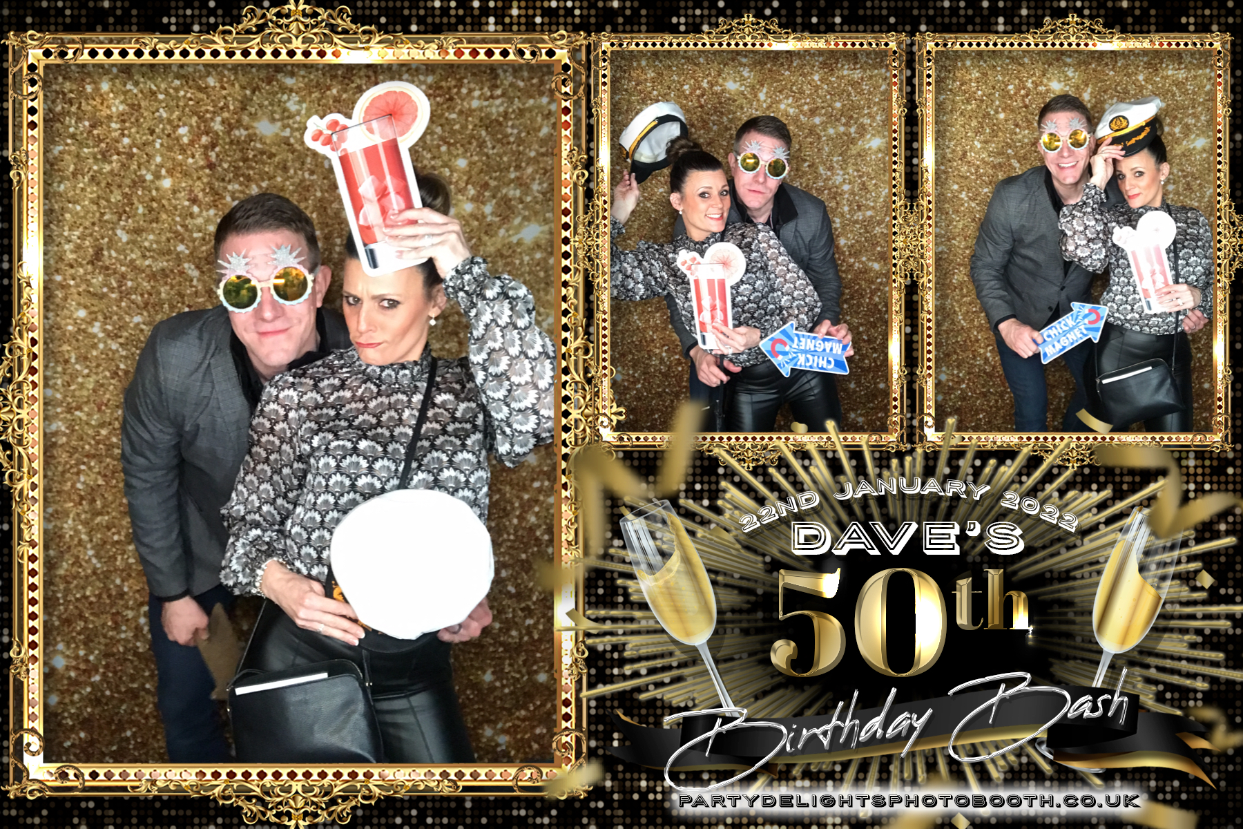 David's 50th Birthday Party | View more photos from the event at gallery.partydelightsphotobooth.co.uk/u/PartyDelightsPhotoBooth/Davids-50th-Birthday-Party