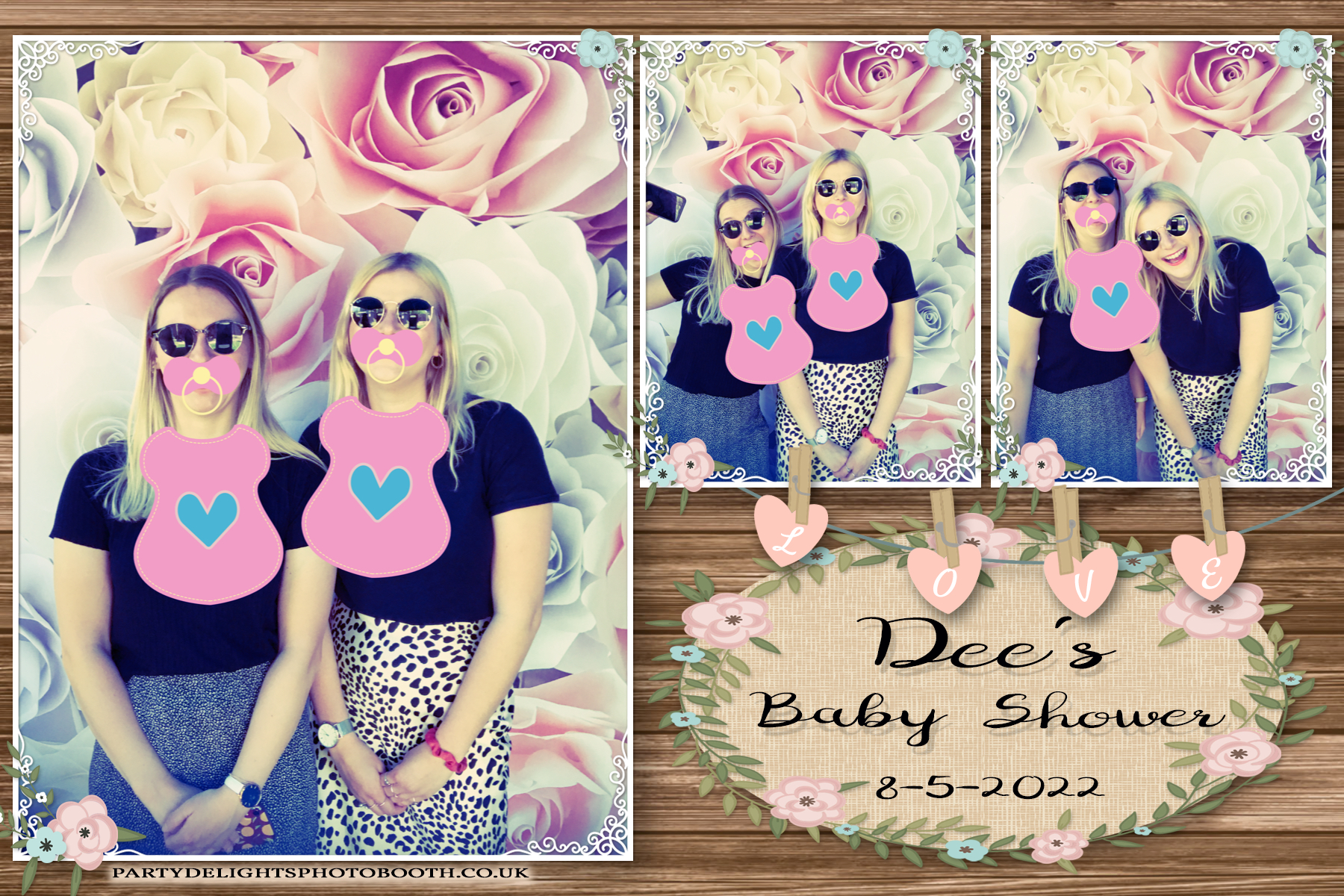 Dee's Baby Shower | View more photos from the event at gallery.partydelightsphotobooth.co.uk/u/PartyDelightsPhotoBooth/Dees-Baby-Shower