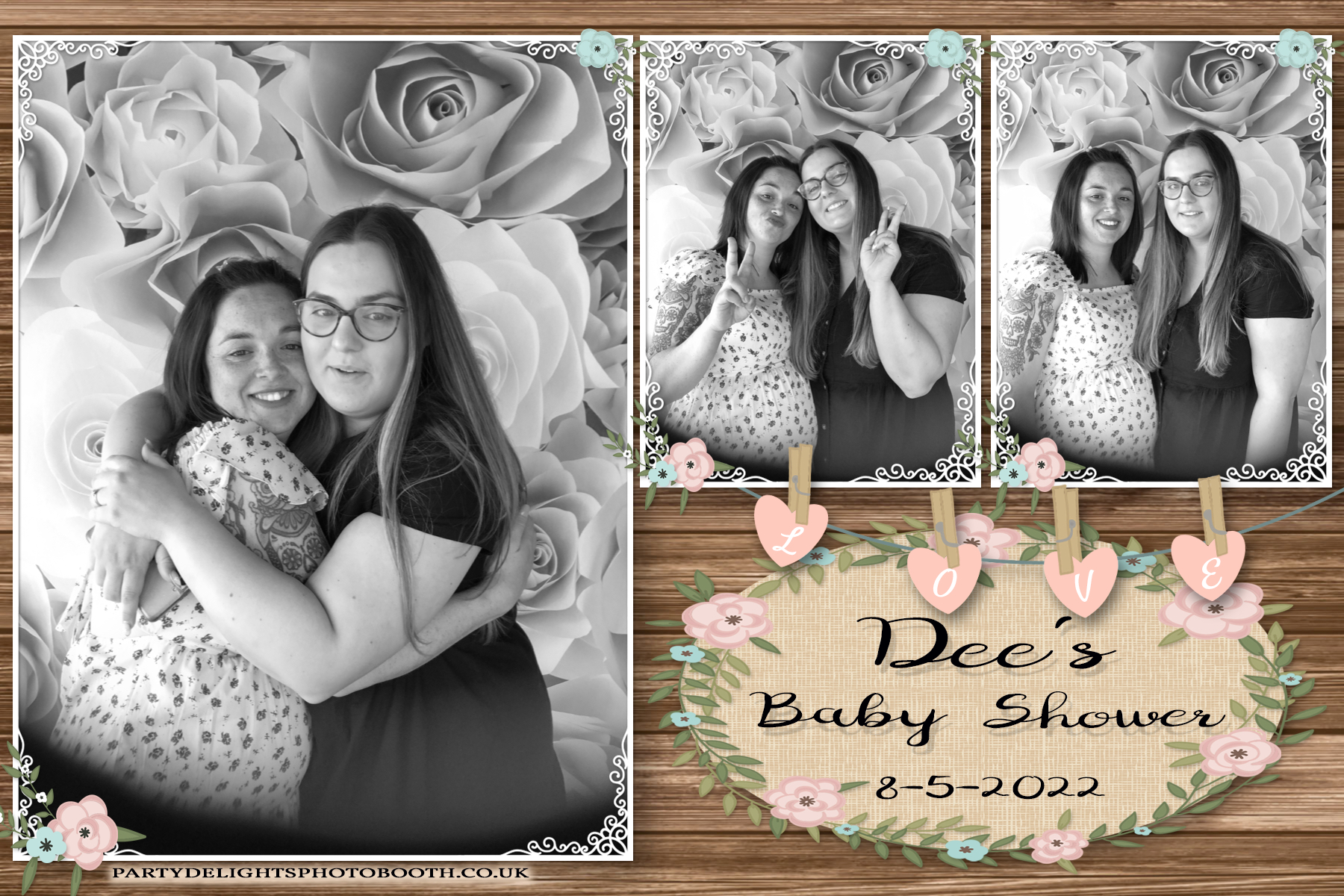 Dee's Baby Shower | View more photos from the event at gallery.partydelightsphotobooth.co.uk/u/PartyDelightsPhotoBooth/Dees-Baby-Shower