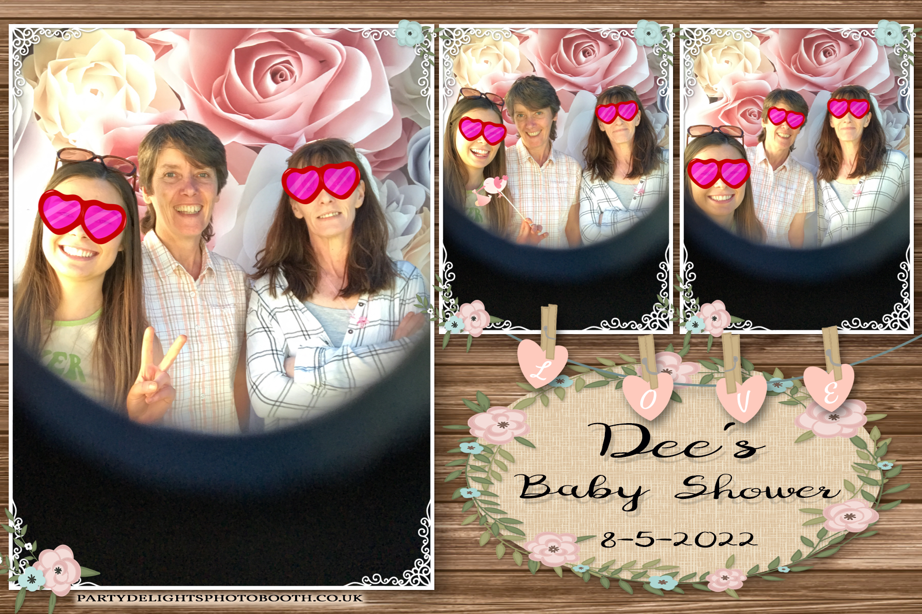Dee's Baby Shower | View more photos from the event at gallery.partydelightsphotobooth.co.uk/u/PartyDelightsPhotoBooth/Dees-Baby-Shower