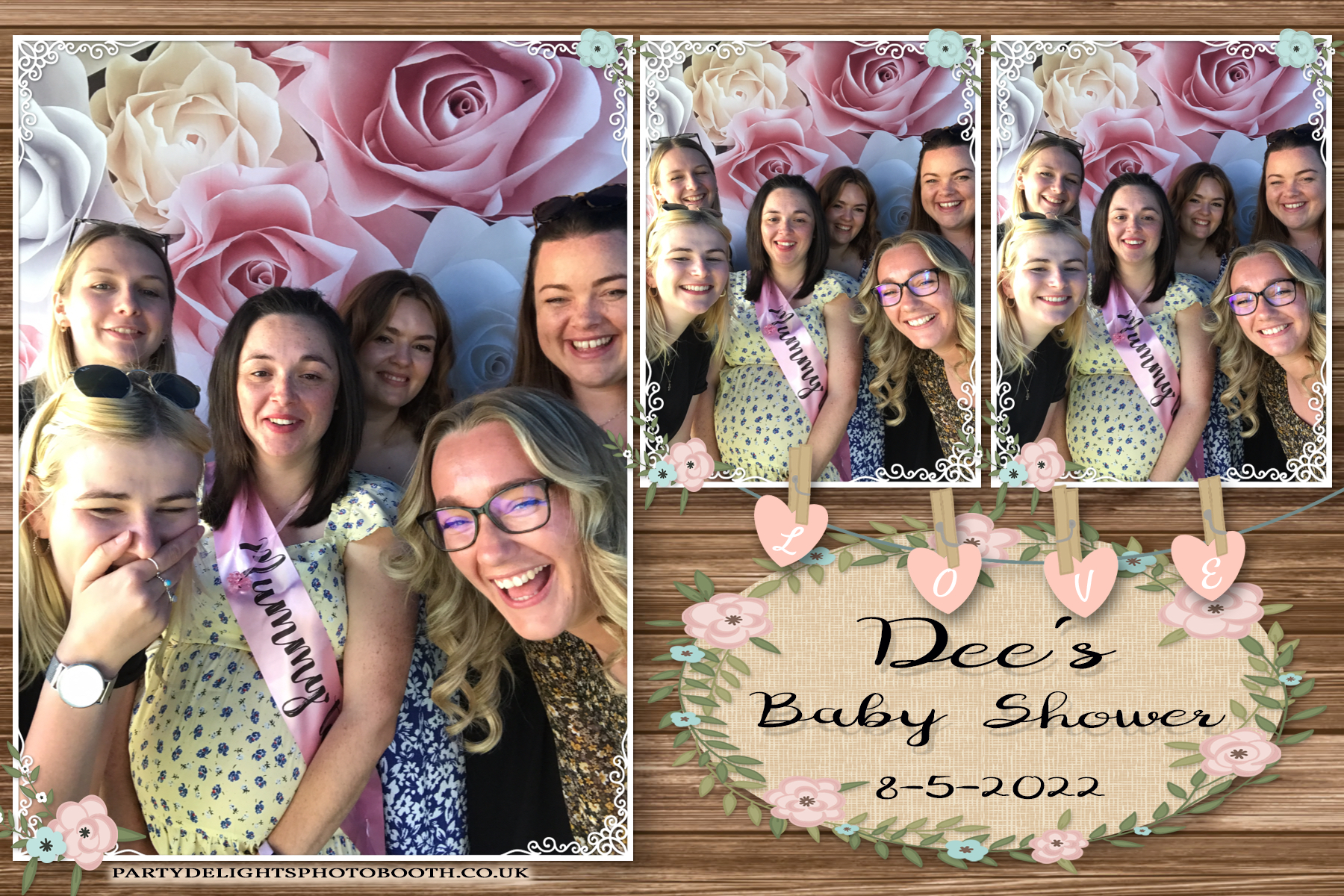Dee's Baby Shower | View more photos from the event at gallery.partydelightsphotobooth.co.uk/u/PartyDelightsPhotoBooth/Dees-Baby-Shower