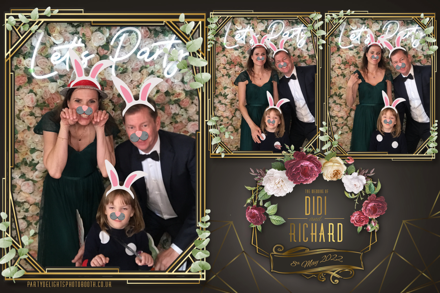 Didi & Rich's Wedding | View more photos from the event at gallery.partydelightsphotobooth.co.uk/u/PartyDelightsPhotoBooth/Didi-Richs-Wedding