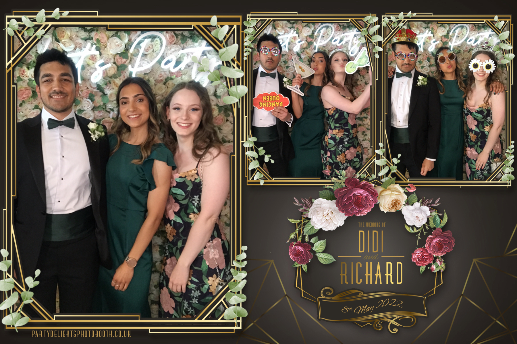 Didi & Rich's Wedding | View more photos from the event at gallery.partydelightsphotobooth.co.uk/u/PartyDelightsPhotoBooth/Didi-Richs-Wedding
