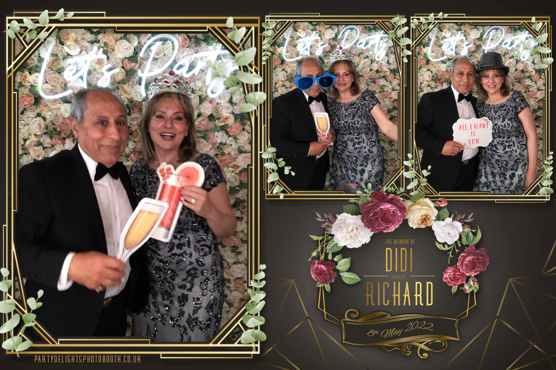 Didi & Rich's Wedding | View more photos from the event at gallery.partydelightsphotobooth.co.uk/u/PartyDelightsPhotoBooth/Didi-Richs-Wedding
