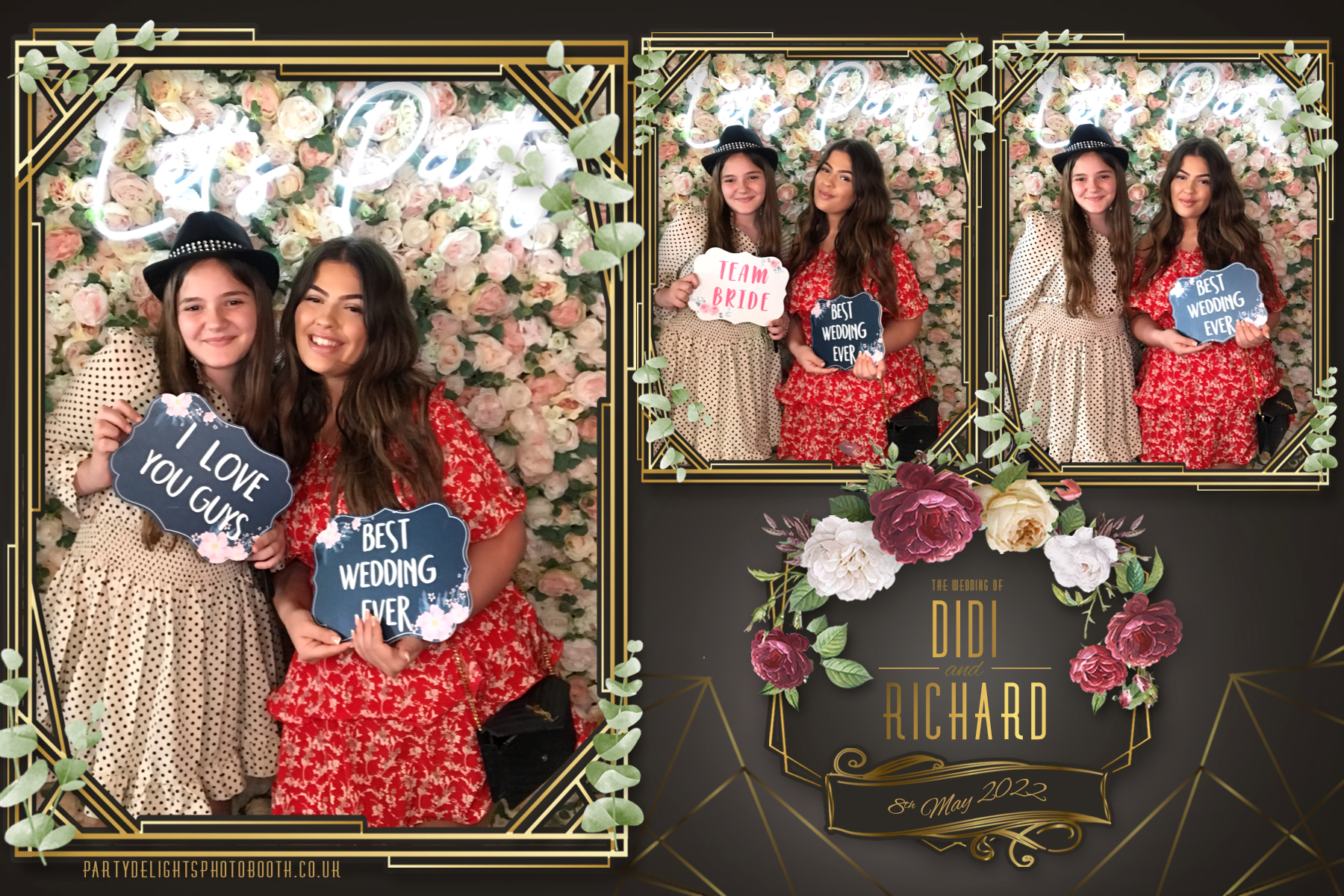 Didi & Rich's Wedding | View more photos from the event at gallery.partydelightsphotobooth.co.uk/u/PartyDelightsPhotoBooth/Didi-Richs-Wedding