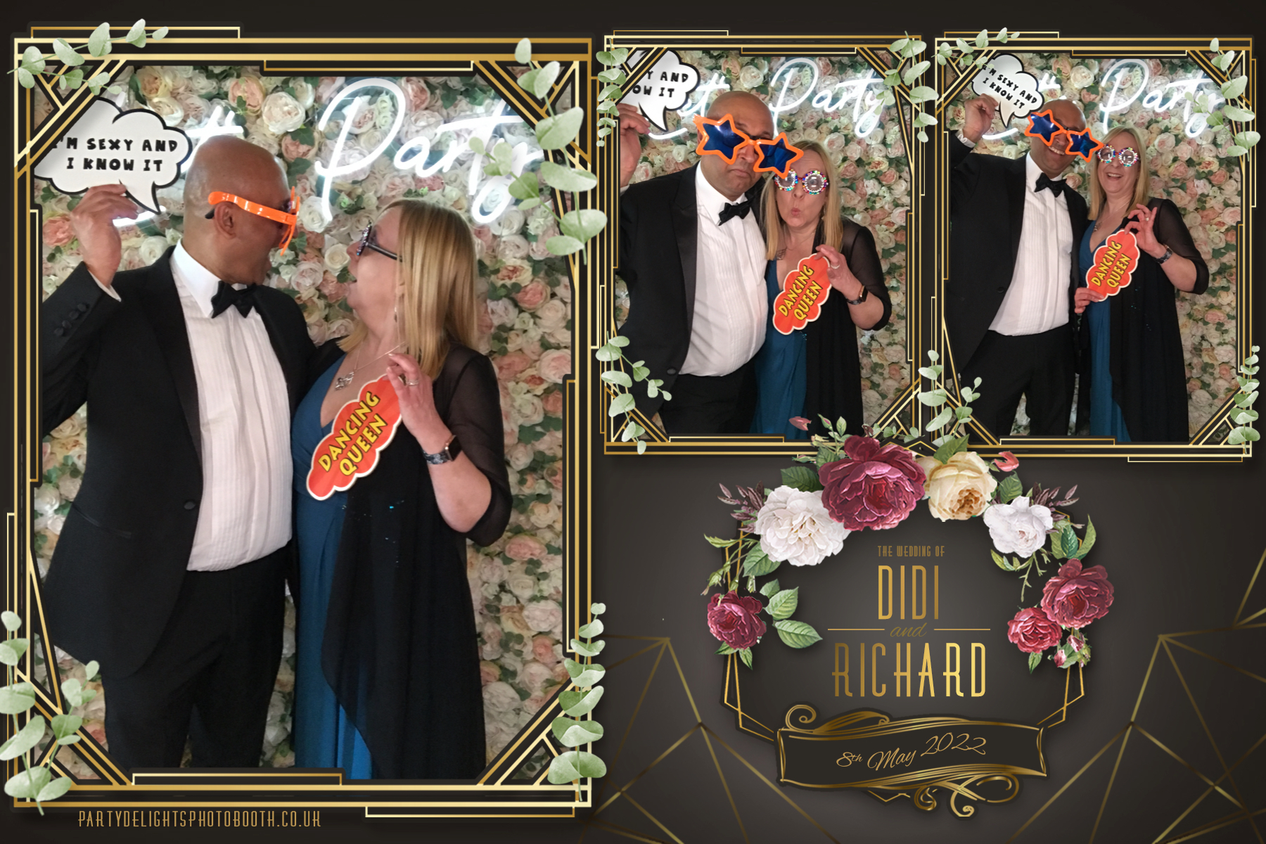 Didi & Rich's Wedding | View more photos from the event at gallery.partydelightsphotobooth.co.uk/u/PartyDelightsPhotoBooth/Didi-Richs-Wedding