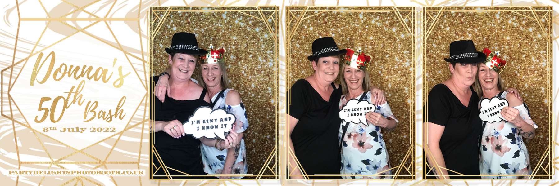 Donna's 50th Birthday Party | View more photos from the event at gallery.partydelightsphotobooth.co.uk/u/PartyDelightsPhotoBooth/Donnas-50th-Birthday-Party