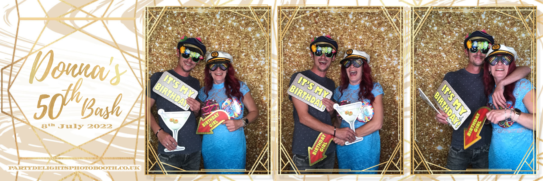 Donna's 50th Birthday Party | View more photos from the event at gallery.partydelightsphotobooth.co.uk/u/PartyDelightsPhotoBooth/Donnas-50th-Birthday-Party