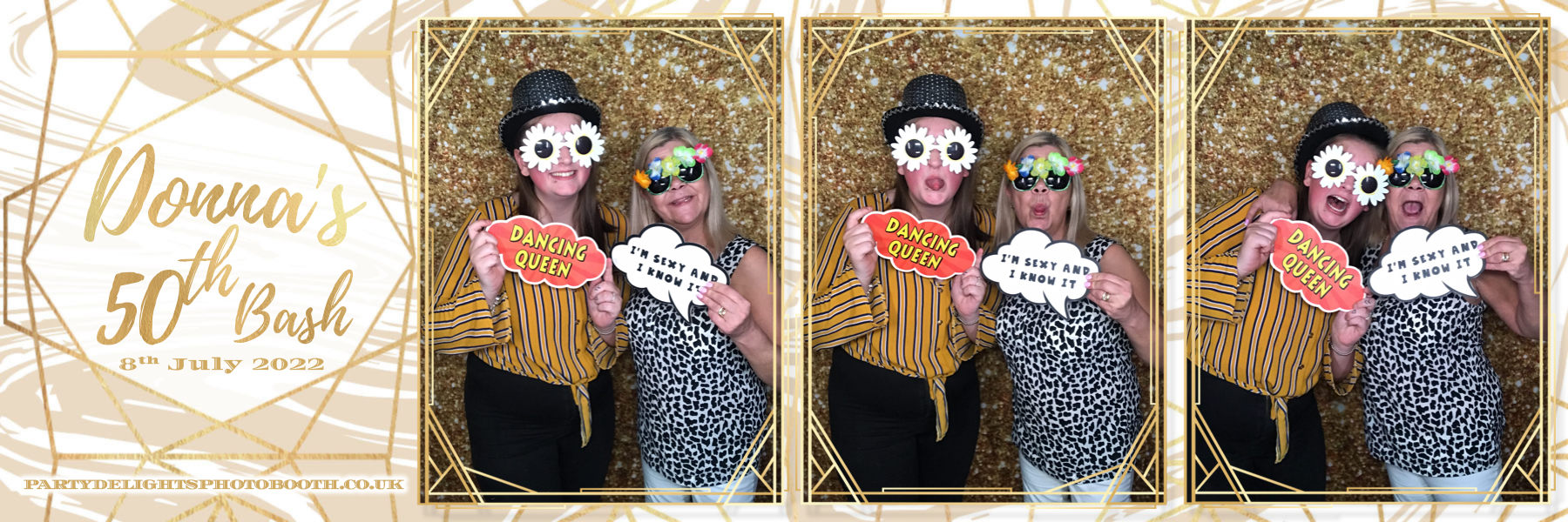Donna's 50th Birthday Party | View more photos from the event at gallery.partydelightsphotobooth.co.uk/u/PartyDelightsPhotoBooth/Donnas-50th-Birthday-Party