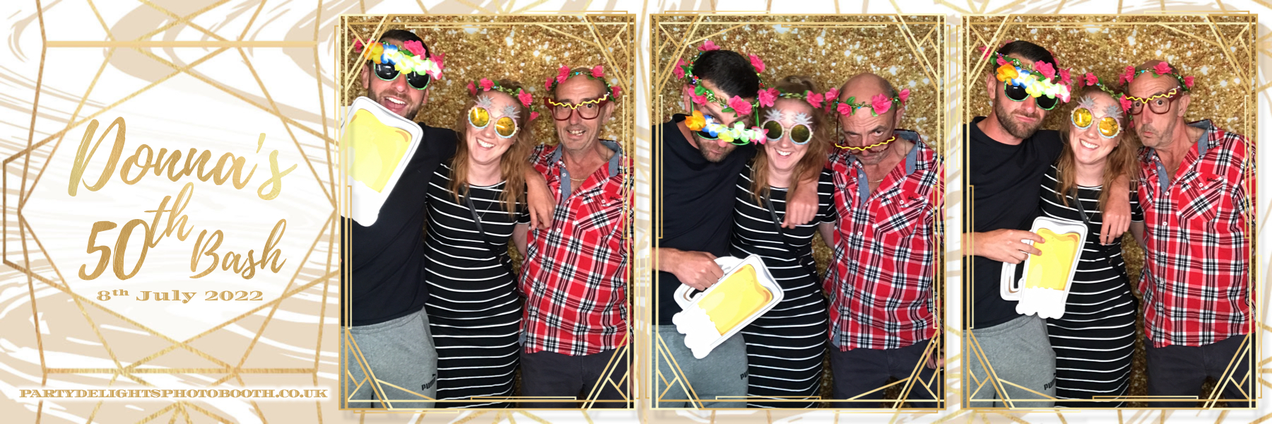 Donna's 50th Birthday Party | View more photos from the event at gallery.partydelightsphotobooth.co.uk/u/PartyDelightsPhotoBooth/Donnas-50th-Birthday-Party