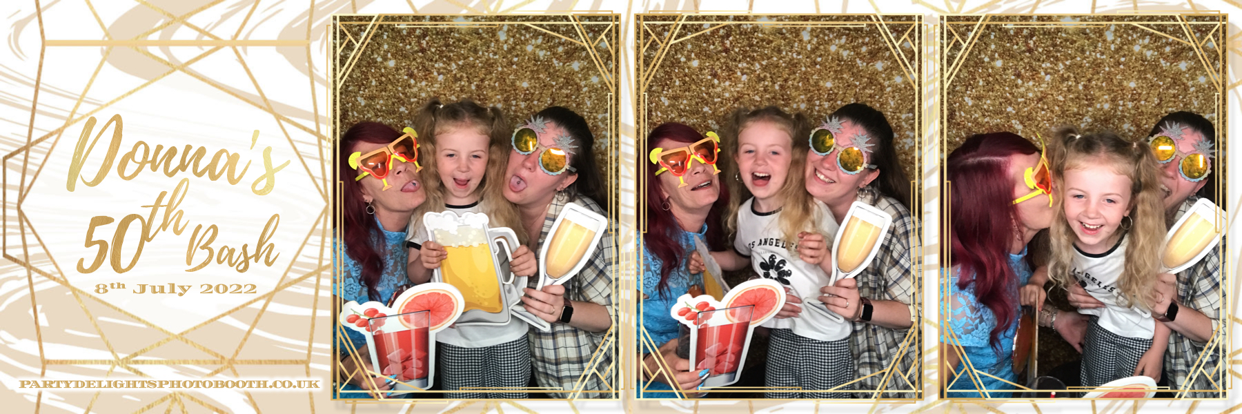 Donna's 50th Birthday Party | View more photos from the event at gallery.partydelightsphotobooth.co.uk/u/PartyDelightsPhotoBooth/Donnas-50th-Birthday-Party