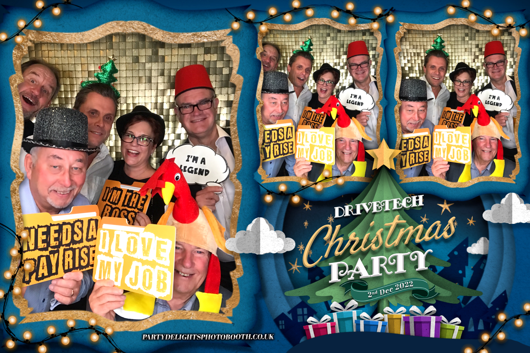 Drivetech Christmas Party | View more photos from the event at gallery.partydelightsphotobooth.co.uk/u/PartyDelightsPhotoBooth/Drivetech-Christmas-Party-0