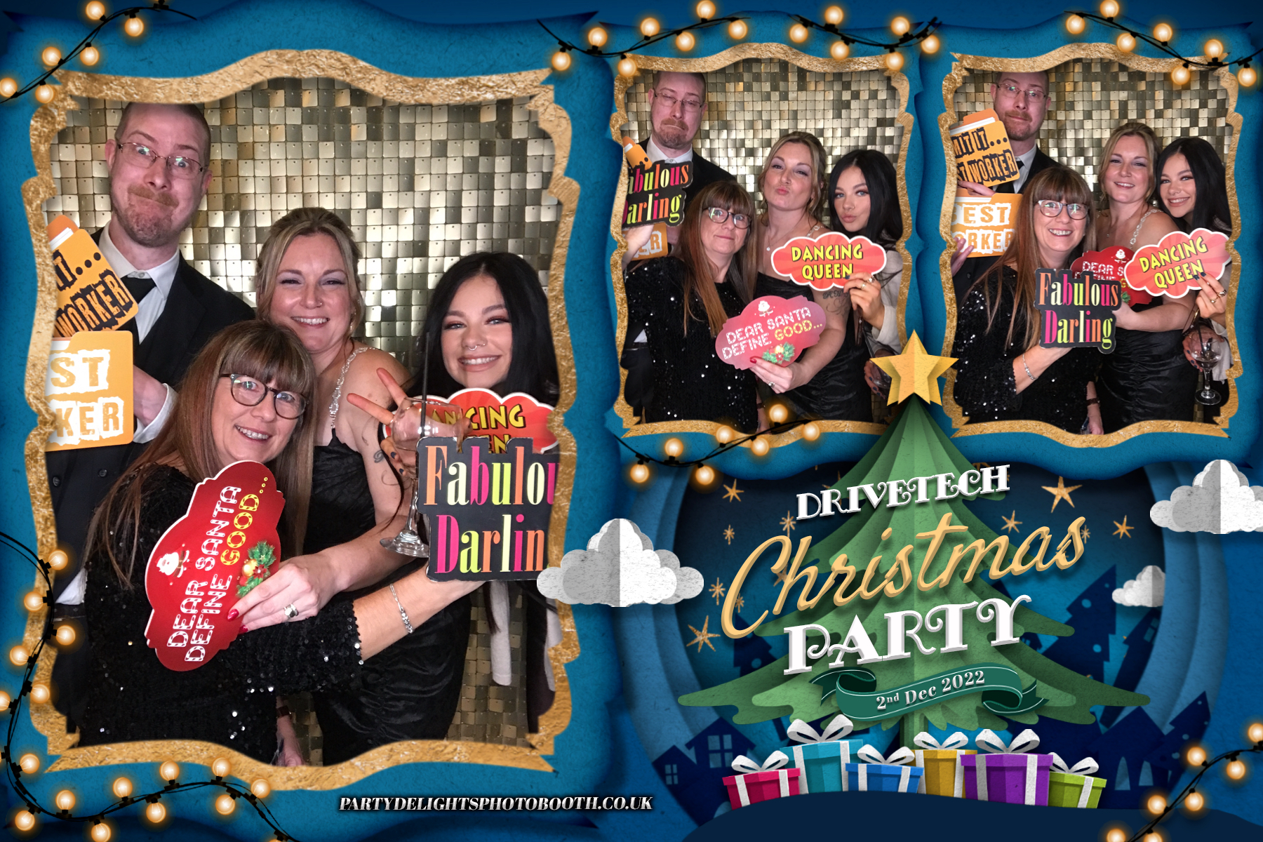 Drivetech Christmas Party | View more photos from the event at gallery.partydelightsphotobooth.co.uk/u/PartyDelightsPhotoBooth/Drivetech-Christmas-Party-0