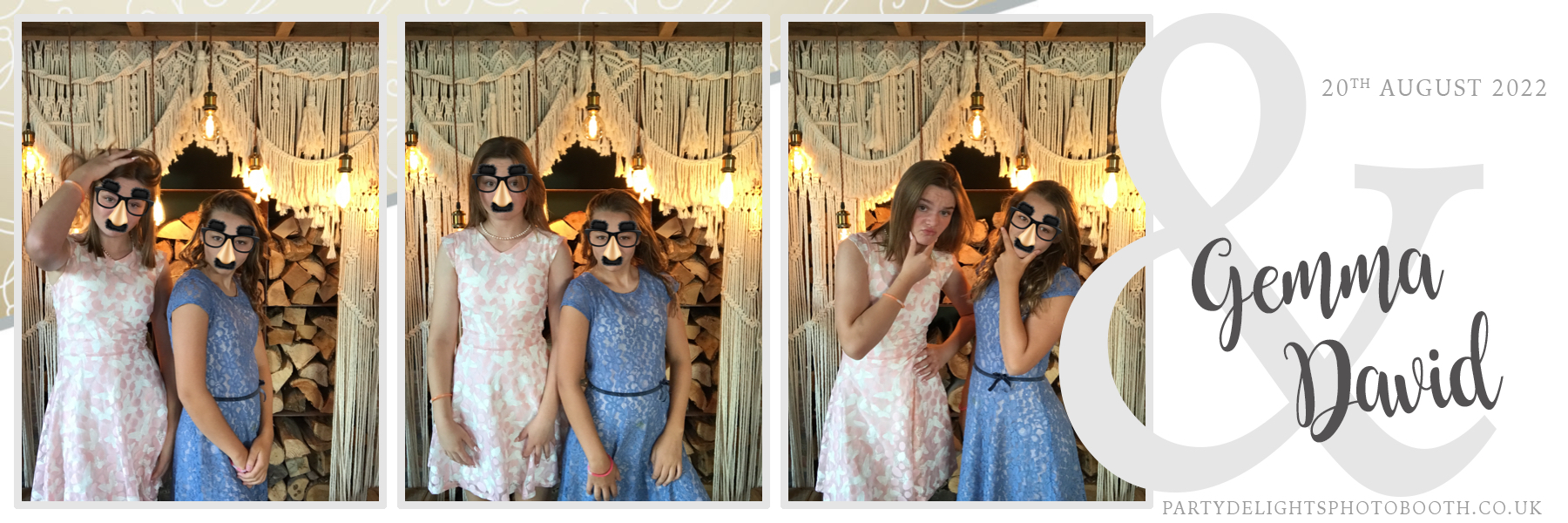 Gemma and David's Wedding | View more photos from the event at gallery.partydelightsphotobooth.co.uk/u/PartyDelightsPhotoBooth/Gemma-and-Davids-Wedding