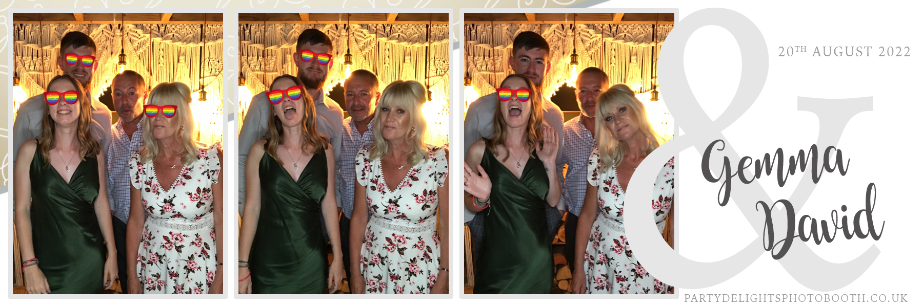 Gemma and David's Wedding | View more photos from the event at gallery.partydelightsphotobooth.co.uk/u/PartyDelightsPhotoBooth/Gemma-and-Davids-Wedding