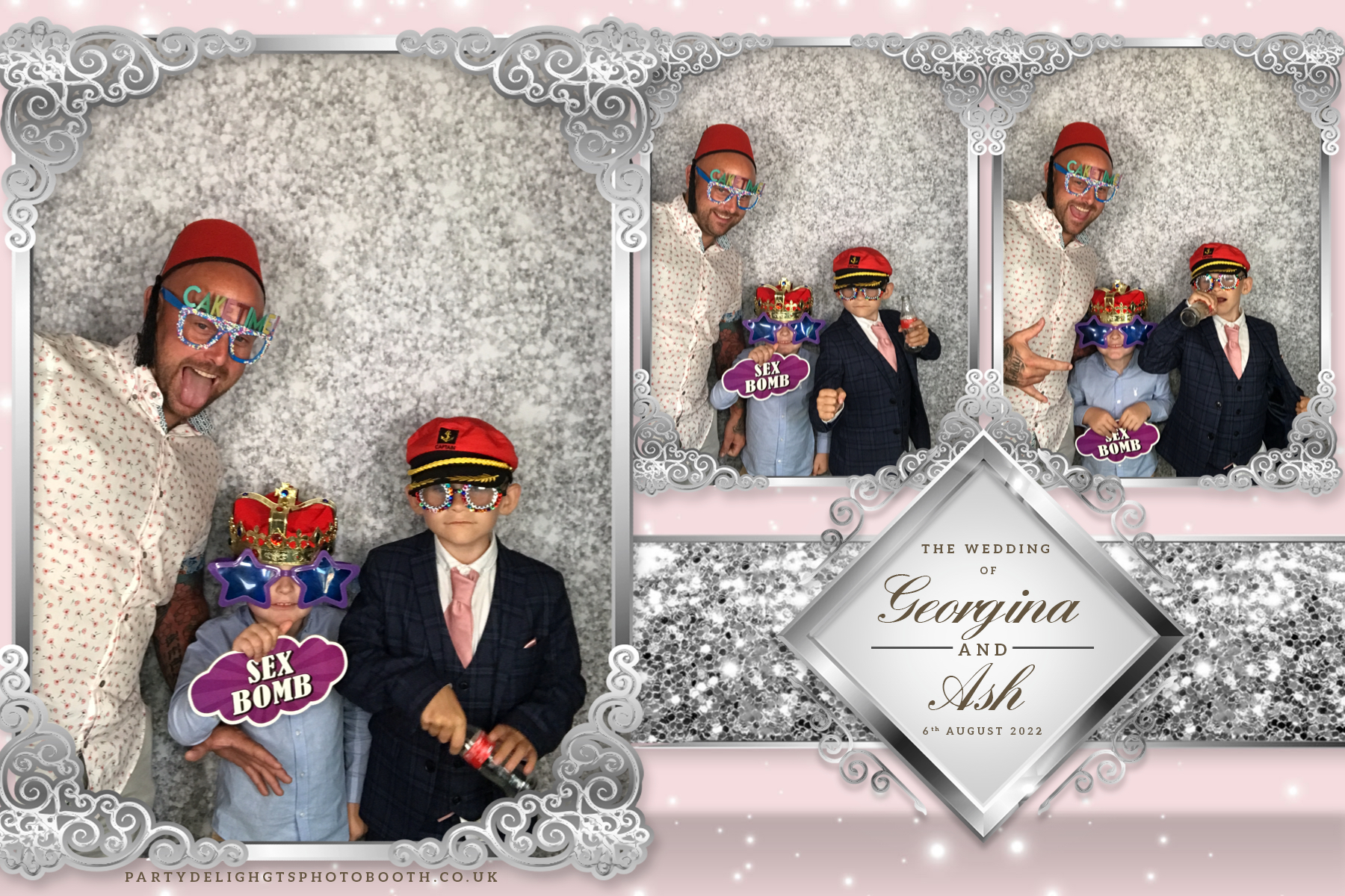 Georgina and Ash’s wedding | View more photos from the event at gallery.partydelightsphotobooth.co.uk/u/PartyDelightsPhotoBooth/Georgina-and-Ash’s-wedding