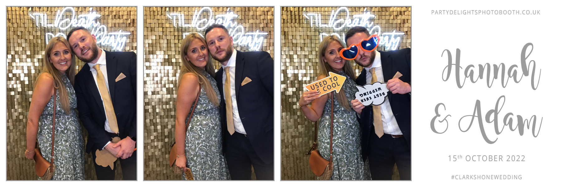 Hannah and Adam's Wedding | View more photos from the event at gallery.partydelightsphotobooth.co.uk/u/PartyDelightsPhotoBooth/Hannah-and-Adams-Wedding