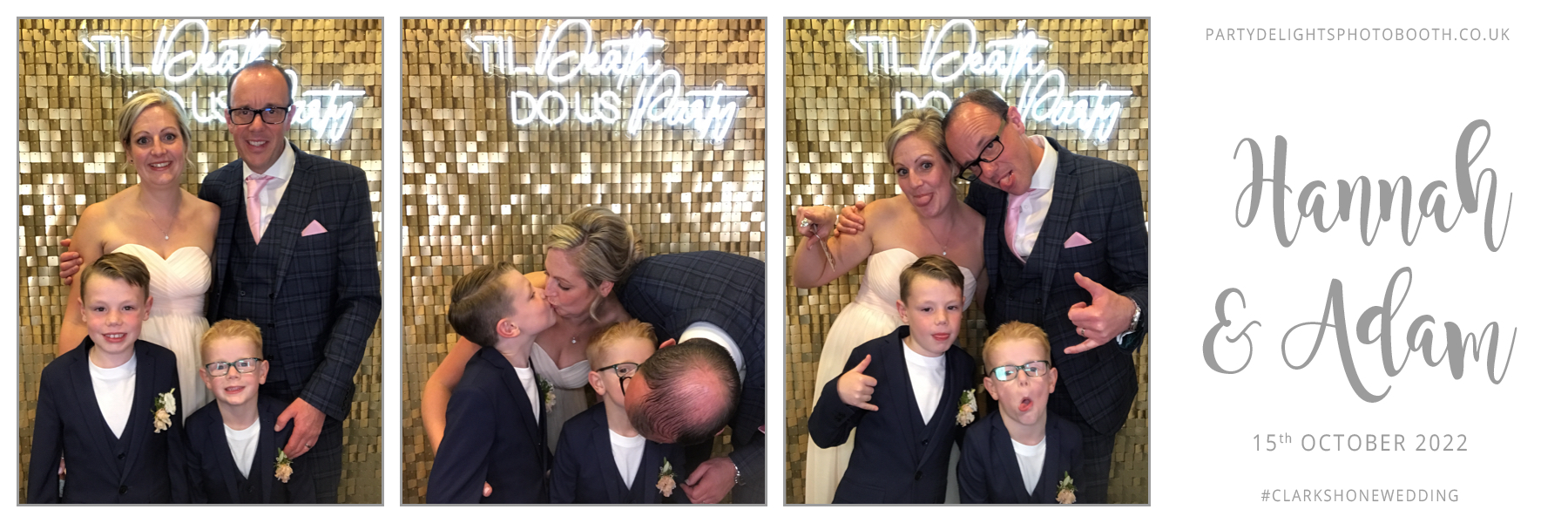 Hannah and Adam's Wedding | View more photos from the event at gallery.partydelightsphotobooth.co.uk/u/PartyDelightsPhotoBooth/Hannah-and-Adams-Wedding