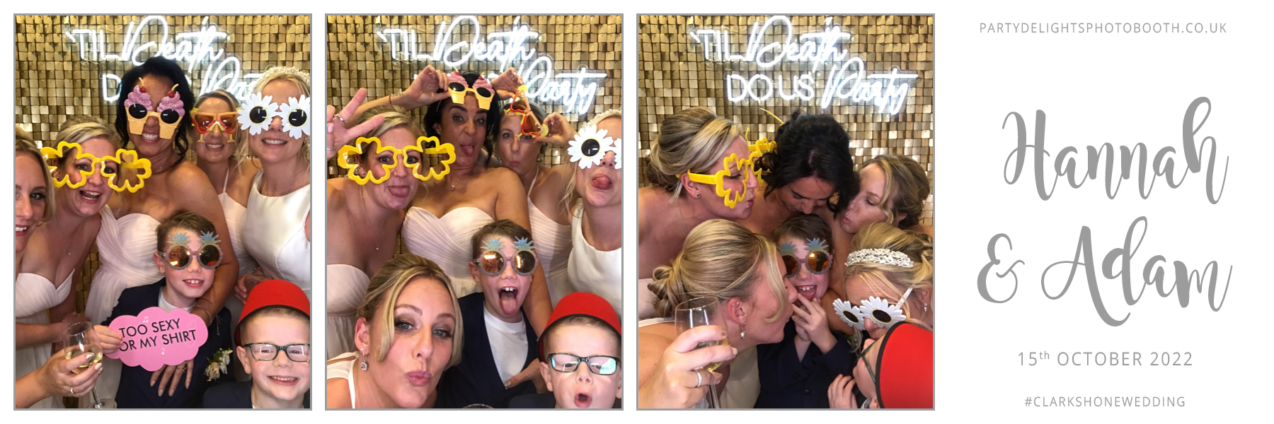 Hannah and Adam's Wedding | View more photos from the event at gallery.partydelightsphotobooth.co.uk/u/PartyDelightsPhotoBooth/Hannah-and-Adams-Wedding