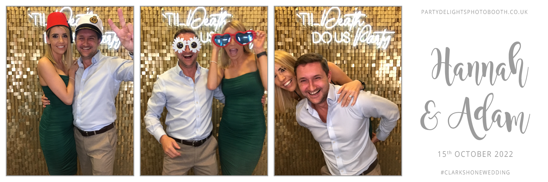 Hannah and Adam's Wedding | View more photos from the event at gallery.partydelightsphotobooth.co.uk/u/PartyDelightsPhotoBooth/Hannah-and-Adams-Wedding