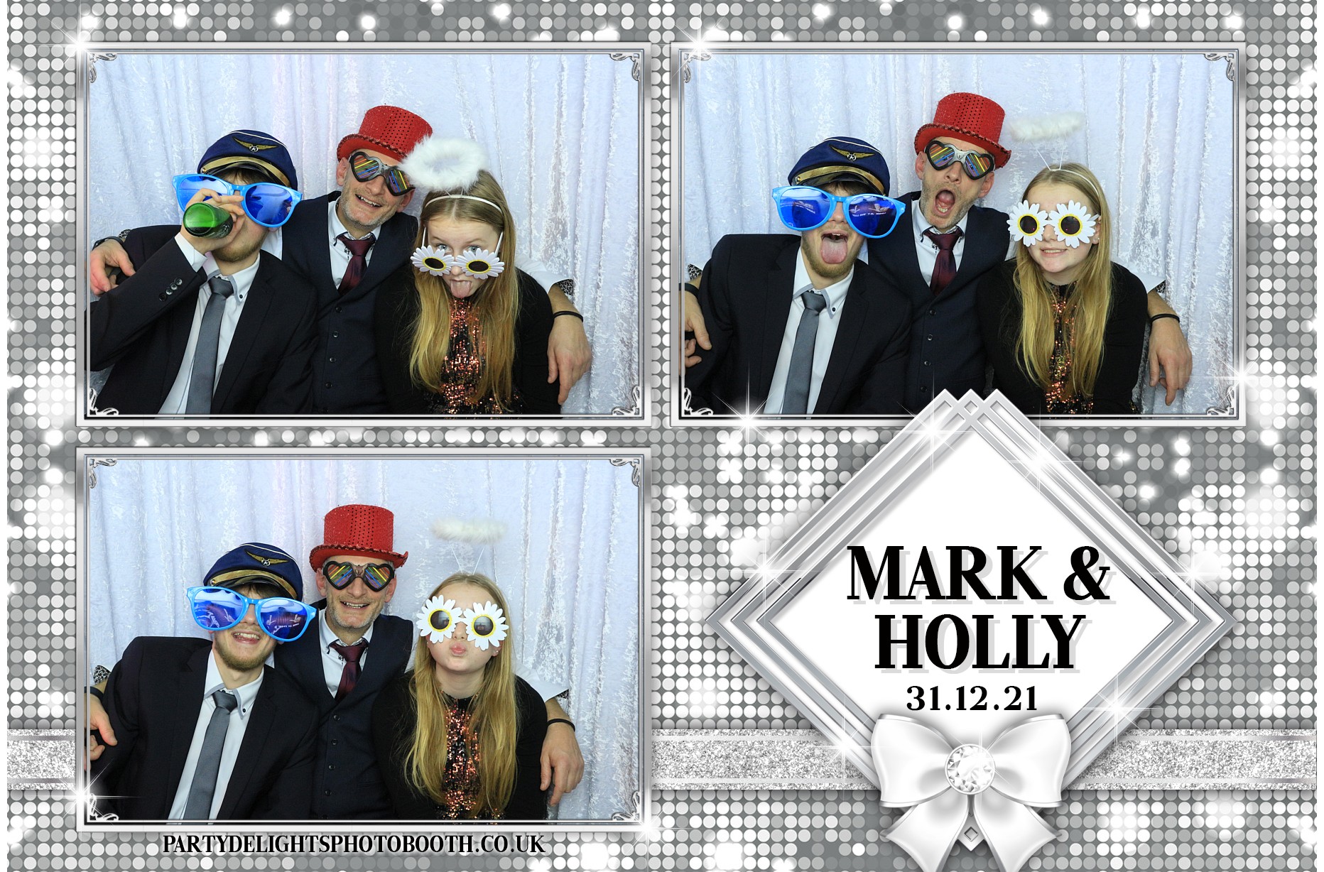 Holly & Mark | View more photos from the event at gallery.partydelightsphotobooth.co.uk/u/PartyDelightsPhotoBooth/Holly-Mark