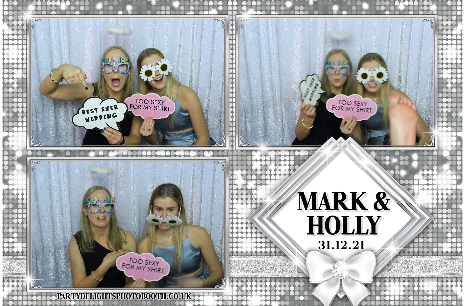 Holly & Mark | View more photos from the event at gallery.partydelightsphotobooth.co.uk/u/PartyDelightsPhotoBooth/Holly-Mark