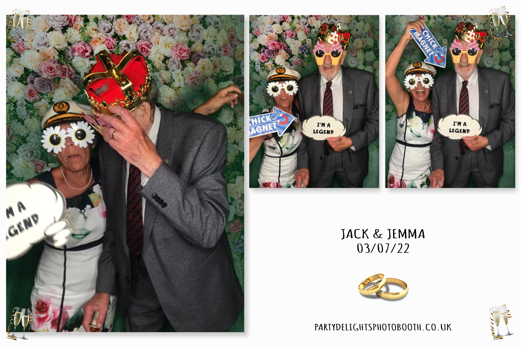 Jack & Jemma's Wedding | View more photos from the event at gallery.partydelightsphotobooth.co.uk/u/PartyDelightsPhotoBooth/Jack-Jemmas-Wedding