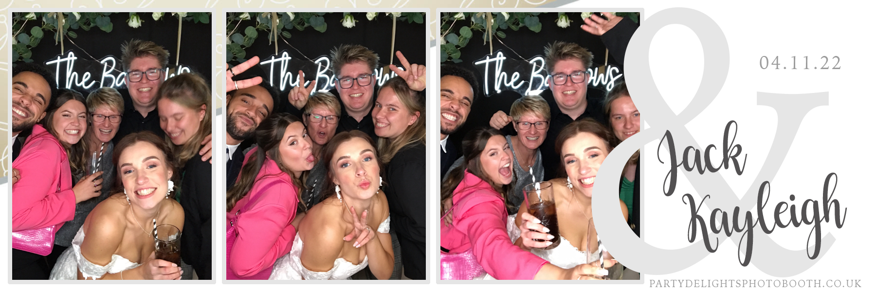 Jack and Kayleigh's Wedding | View more photos from the event at gallery.partydelightsphotobooth.co.uk/u/PartyDelightsPhotoBooth/Jack-and-Kayleighs-Wedding