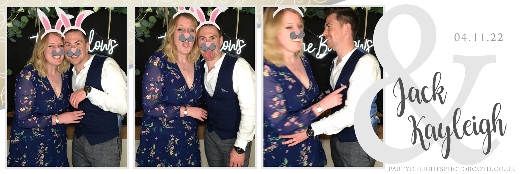 Jack and Kayleigh's Wedding | View more photos from the event at gallery.partydelightsphotobooth.co.uk/u/PartyDelightsPhotoBooth/Jack-and-Kayleighs-Wedding