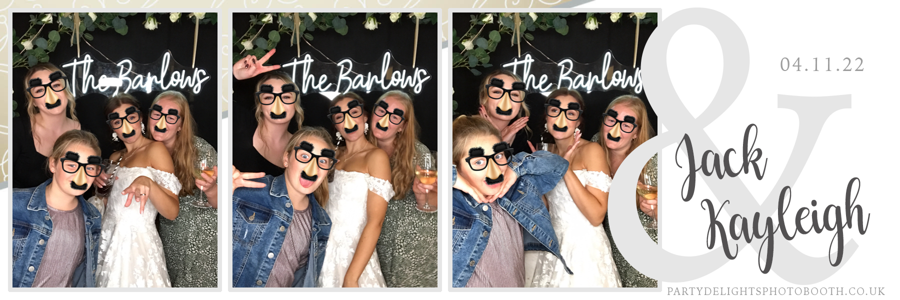 Jack and Kayleigh's Wedding | View more photos from the event at gallery.partydelightsphotobooth.co.uk/u/PartyDelightsPhotoBooth/Jack-and-Kayleighs-Wedding