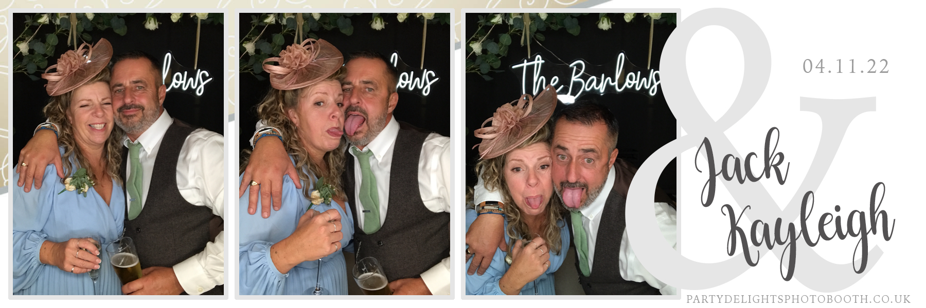 Jack and Kayleigh's Wedding | View more photos from the event at gallery.partydelightsphotobooth.co.uk/u/PartyDelightsPhotoBooth/Jack-and-Kayleighs-Wedding