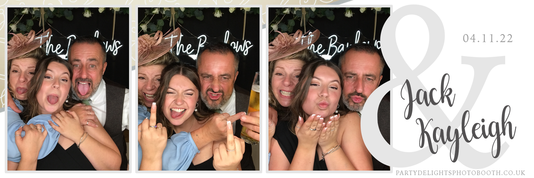 Jack and Kayleigh's Wedding | View more photos from the event at gallery.partydelightsphotobooth.co.uk/u/PartyDelightsPhotoBooth/Jack-and-Kayleighs-Wedding