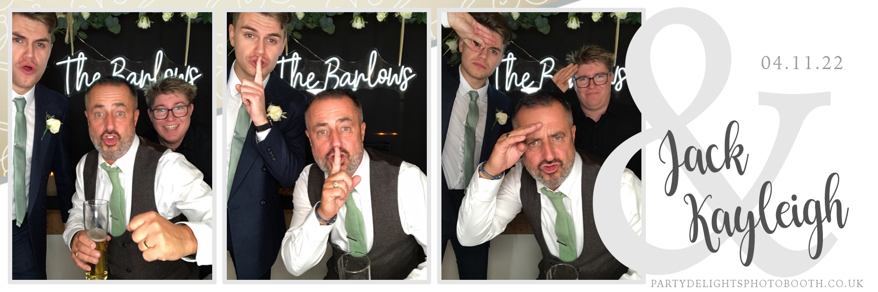 Jack and Kayleigh's Wedding | View more photos from the event at gallery.partydelightsphotobooth.co.uk/u/PartyDelightsPhotoBooth/Jack-and-Kayleighs-Wedding