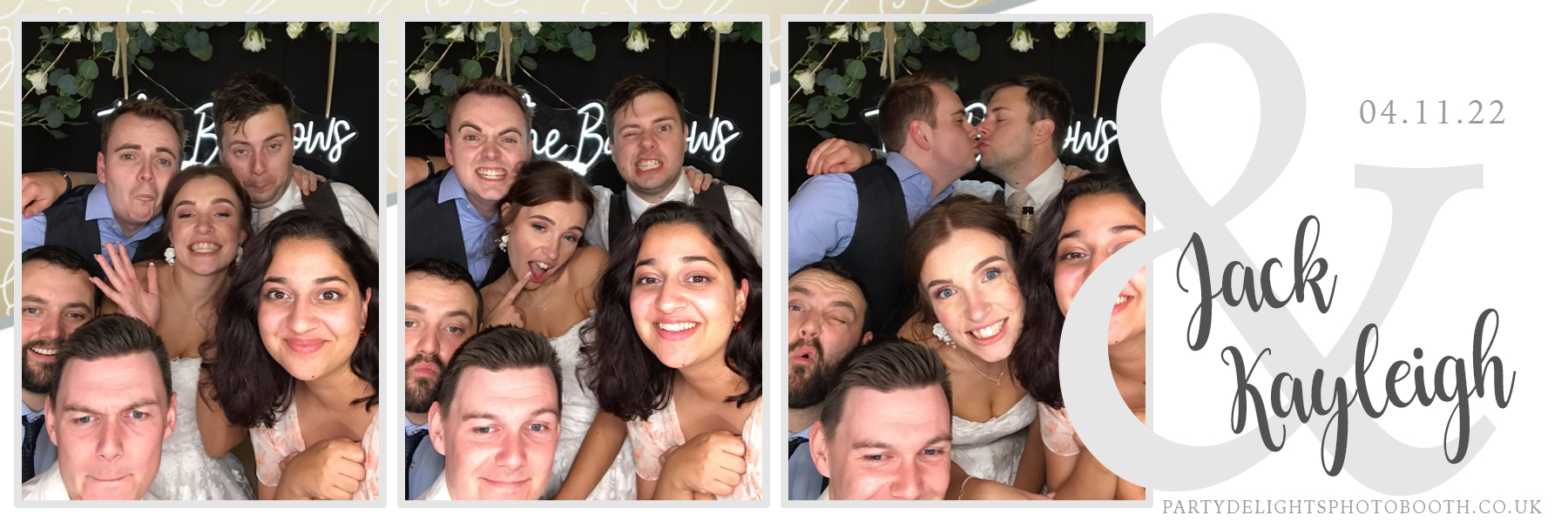 Jack and Kayleigh's Wedding | View more photos from the event at gallery.partydelightsphotobooth.co.uk/u/PartyDelightsPhotoBooth/Jack-and-Kayleighs-Wedding