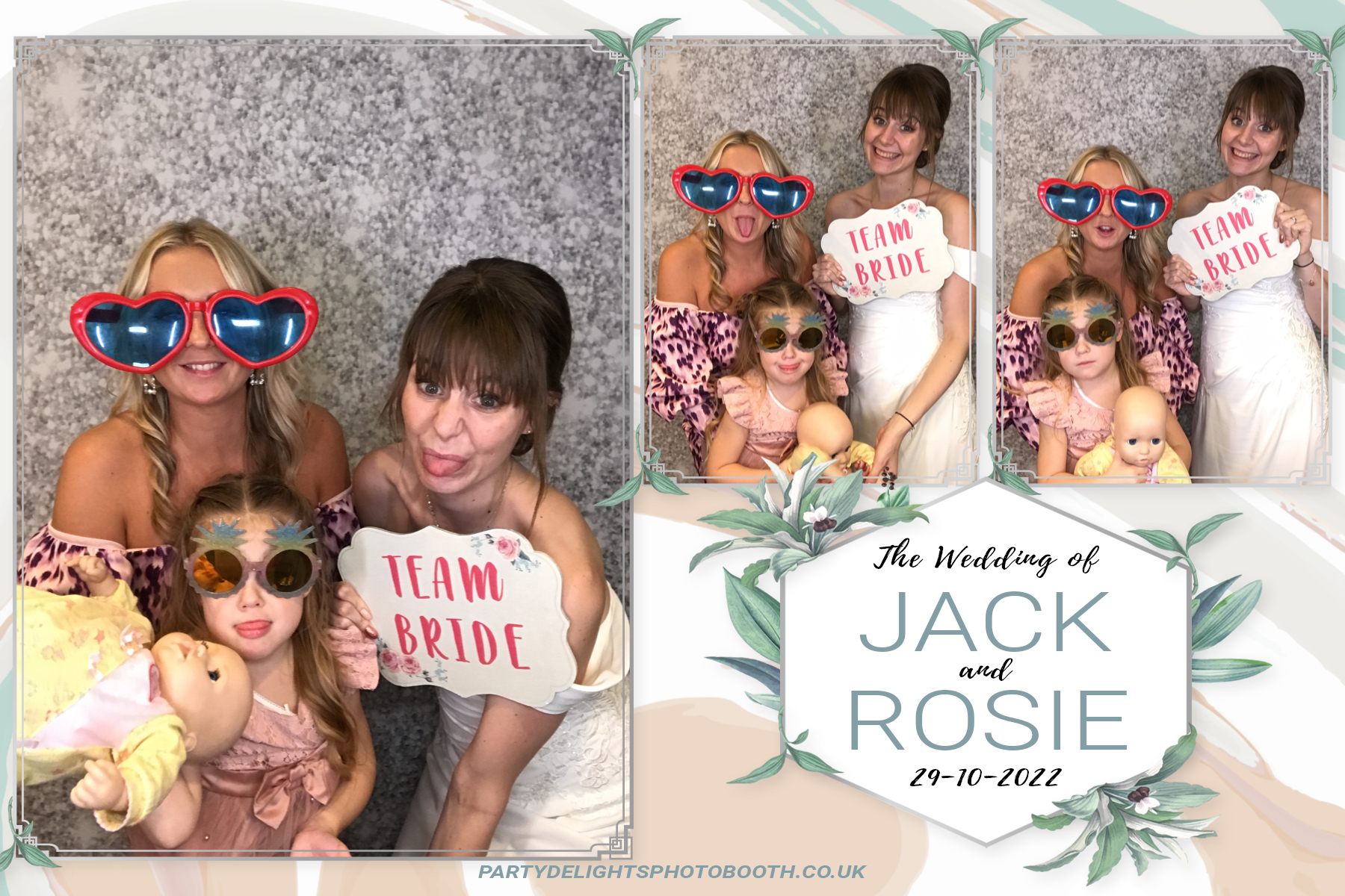 Jack and Rosie's Wedding | View more photos from the event at gallery.partydelightsphotobooth.co.uk/u/PartyDelightsPhotoBooth/Jack-and-Rosies-Wedding