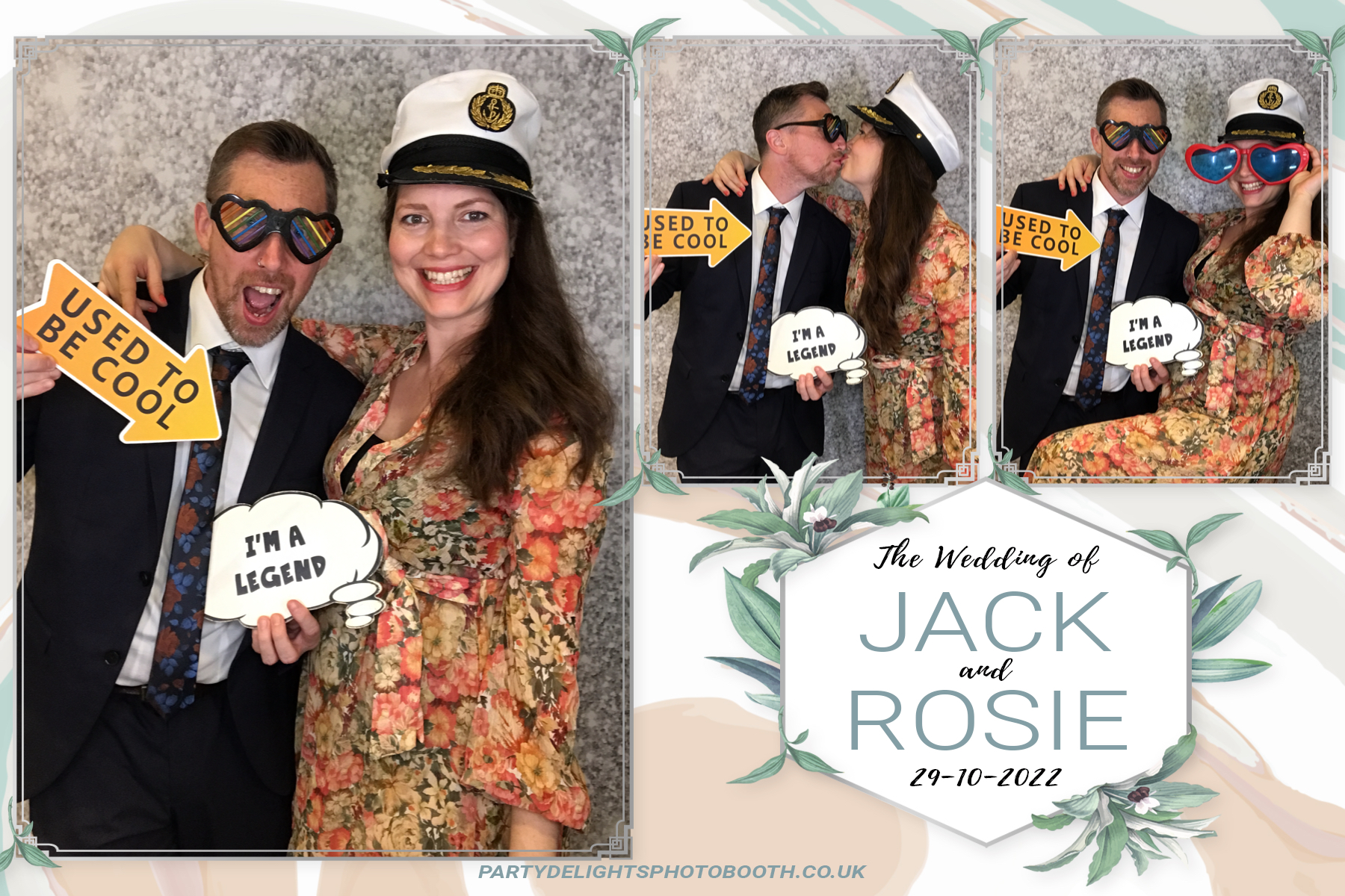 Jack and Rosie's Wedding | View more photos from the event at gallery.partydelightsphotobooth.co.uk/u/PartyDelightsPhotoBooth/Jack-and-Rosies-Wedding