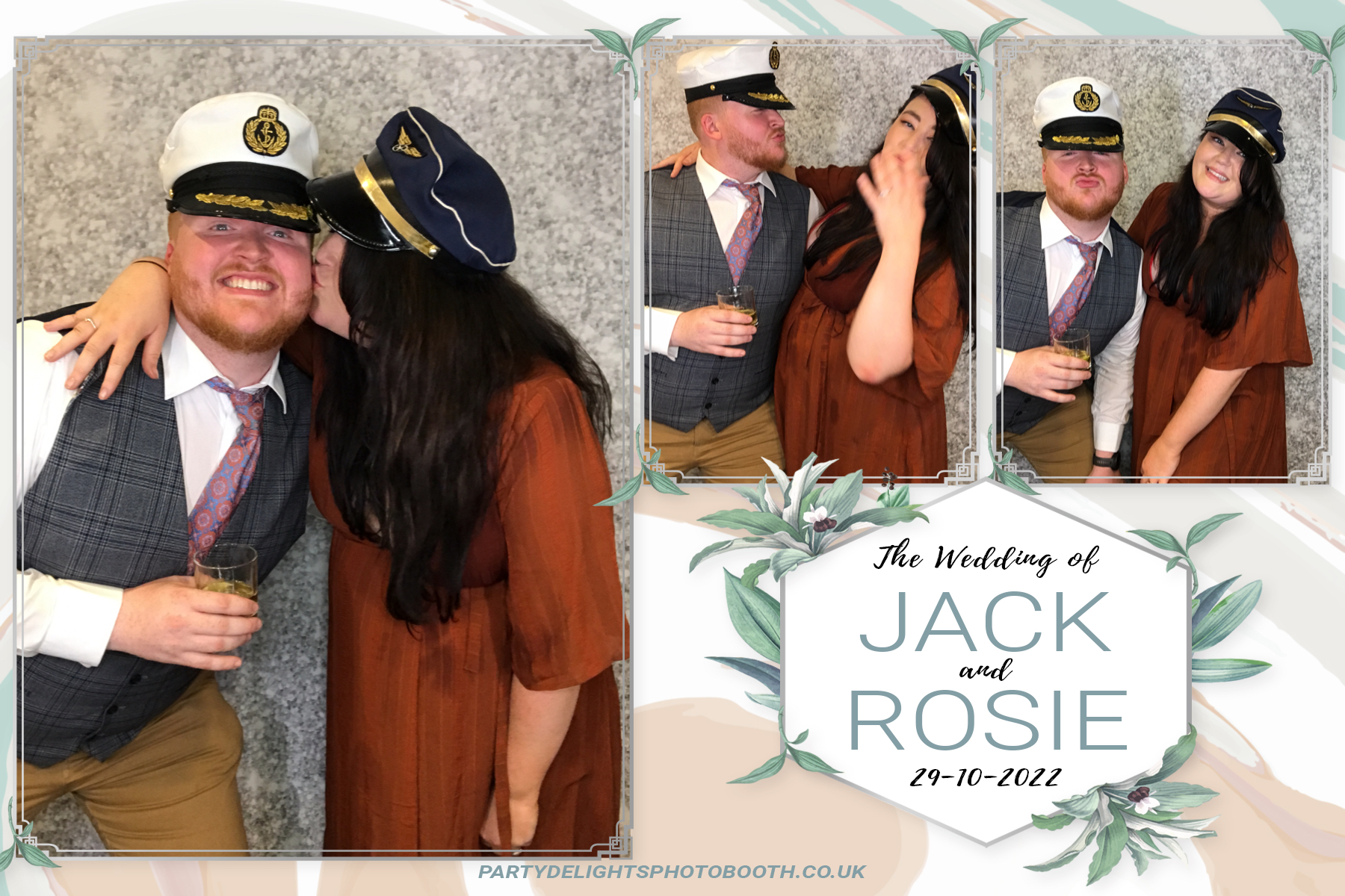 Jack and Rosie's Wedding | View more photos from the event at gallery.partydelightsphotobooth.co.uk/u/PartyDelightsPhotoBooth/Jack-and-Rosies-Wedding