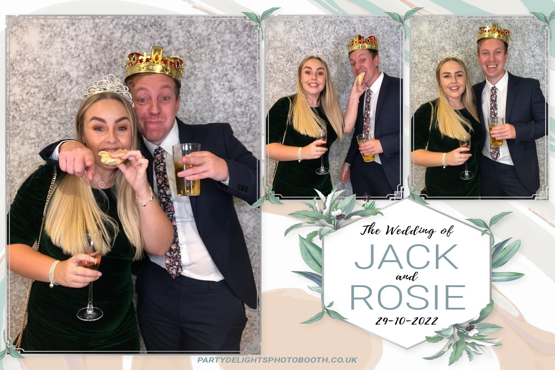 Jack and Rosie's Wedding | View more photos from the event at gallery.partydelightsphotobooth.co.uk/u/PartyDelightsPhotoBooth/Jack-and-Rosies-Wedding
