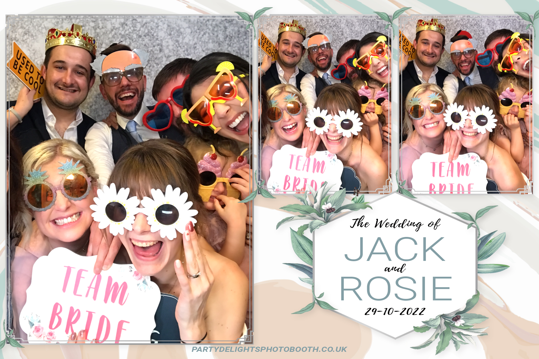 Jack and Rosie's Wedding | View more photos from the event at gallery.partydelightsphotobooth.co.uk/u/PartyDelightsPhotoBooth/Jack-and-Rosies-Wedding