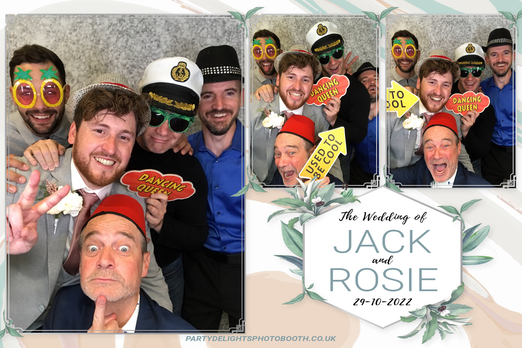 Jack and Rosie's Wedding | View more photos from the event at gallery.partydelightsphotobooth.co.uk/u/PartyDelightsPhotoBooth/Jack-and-Rosies-Wedding