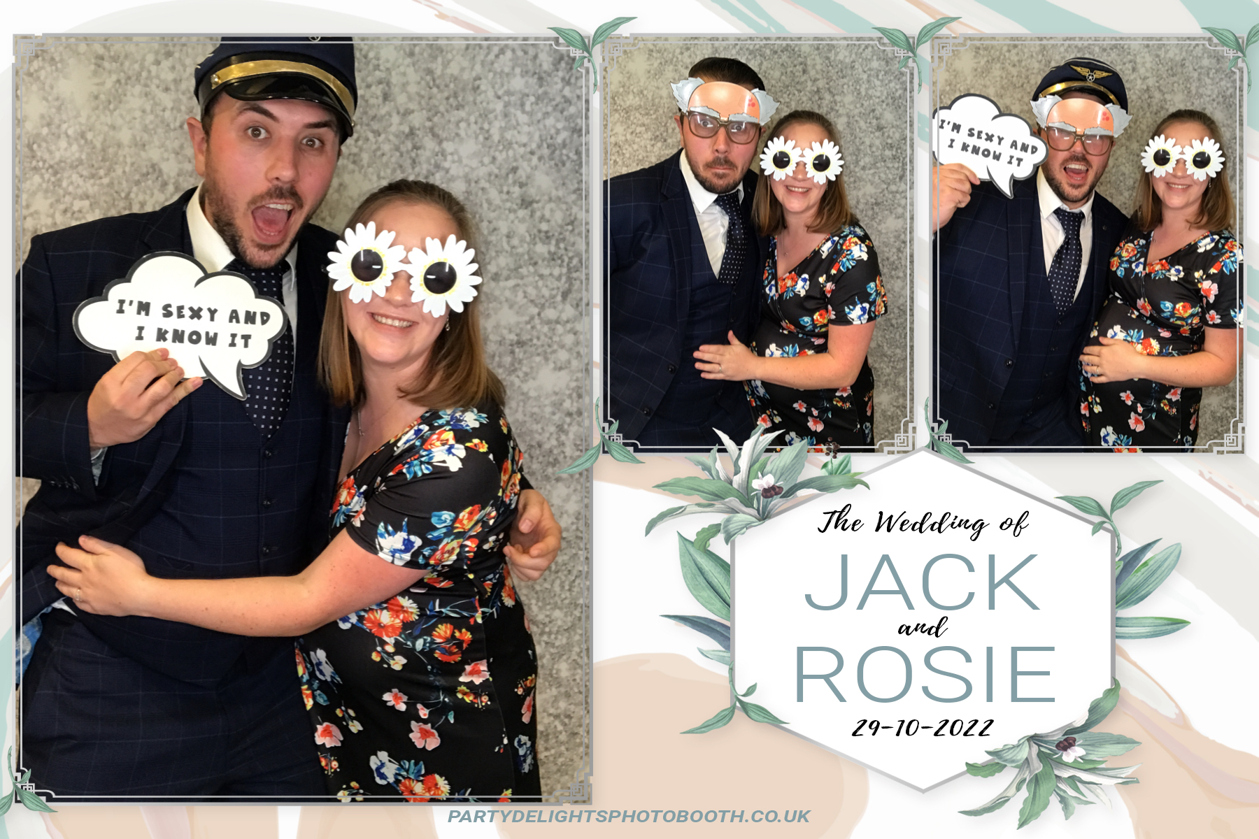 Jack and Rosie's Wedding | View more photos from the event at gallery.partydelightsphotobooth.co.uk/u/PartyDelightsPhotoBooth/Jack-and-Rosies-Wedding